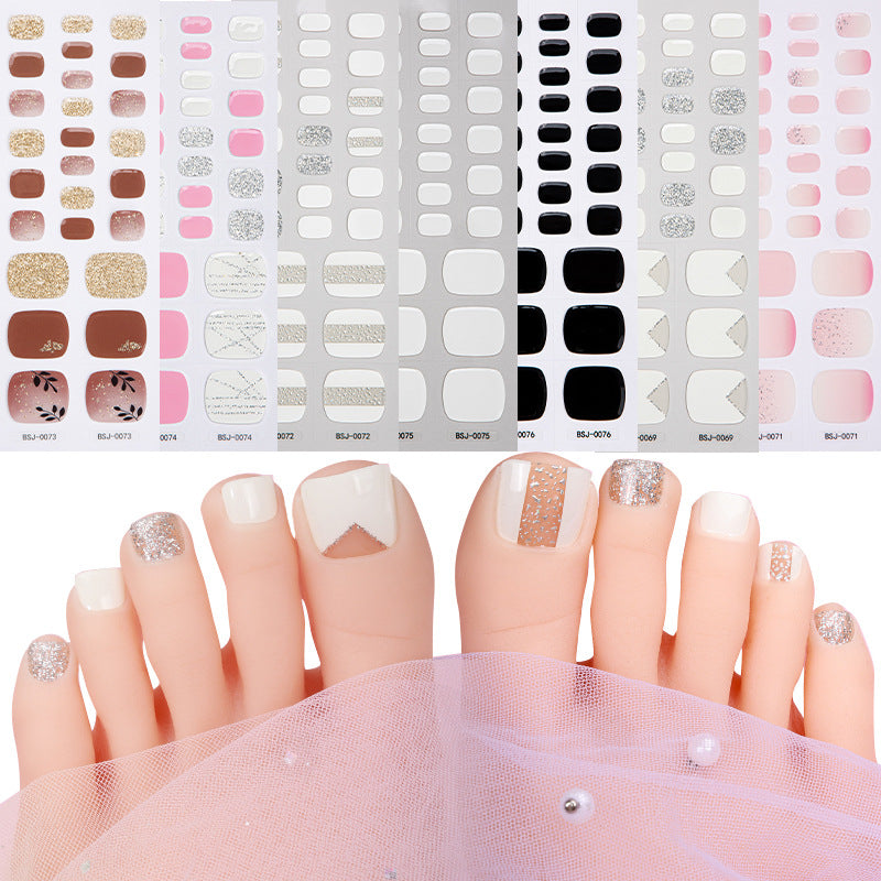 Elegant Toe Nail Stickers