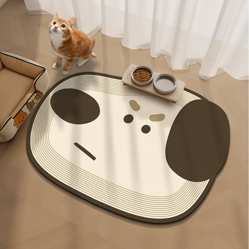 Cartoon Dog-Shaped Area Rug