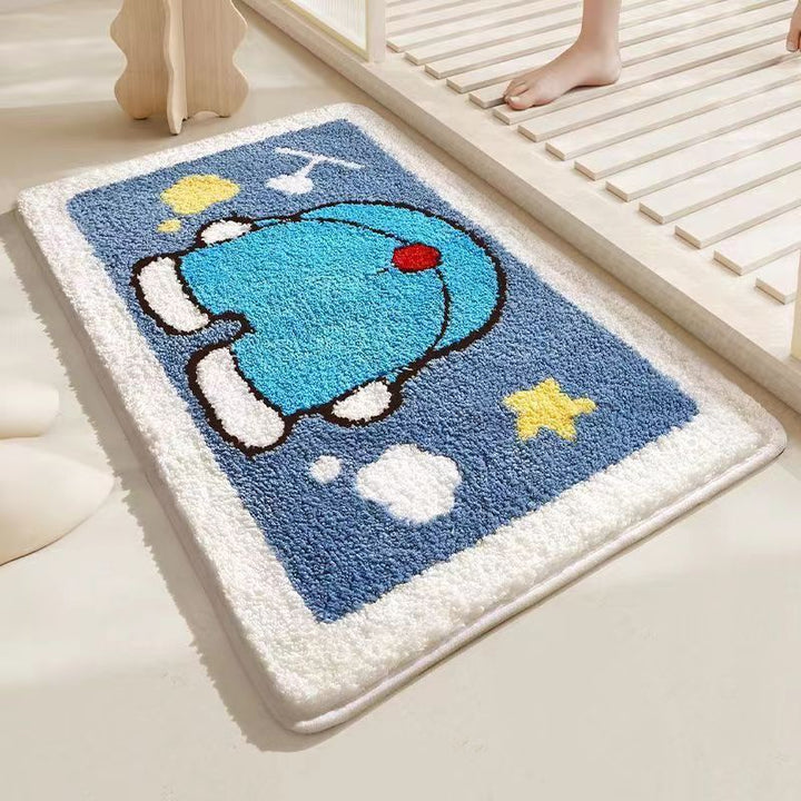 Cartoon Character Plush Bath Mat Kalsten