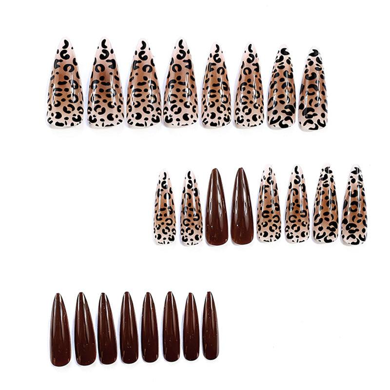 Artistic Leopard Print Nail Art Kalsten
