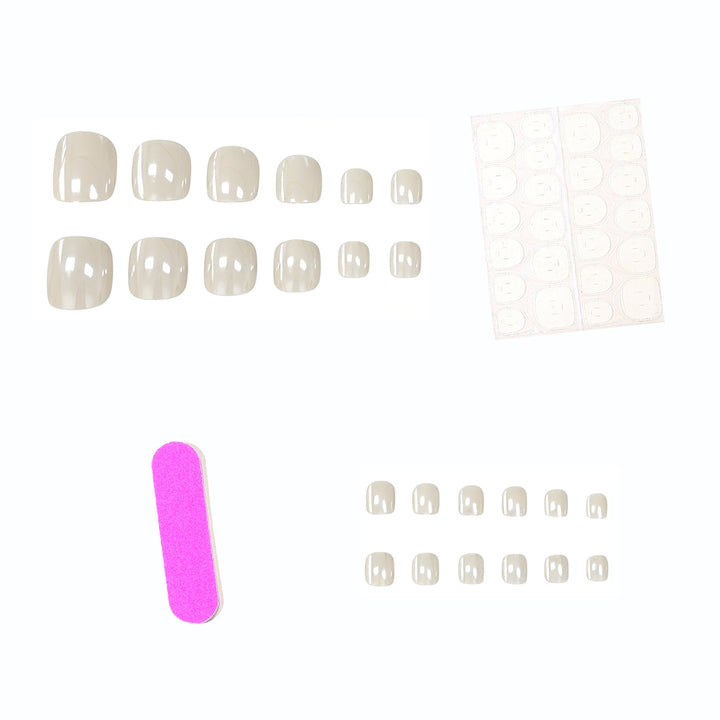 Elegant High-Gloss Pedicure Kalsten
