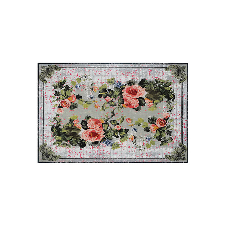 Floral Pattern Decorative Mat Kalsten