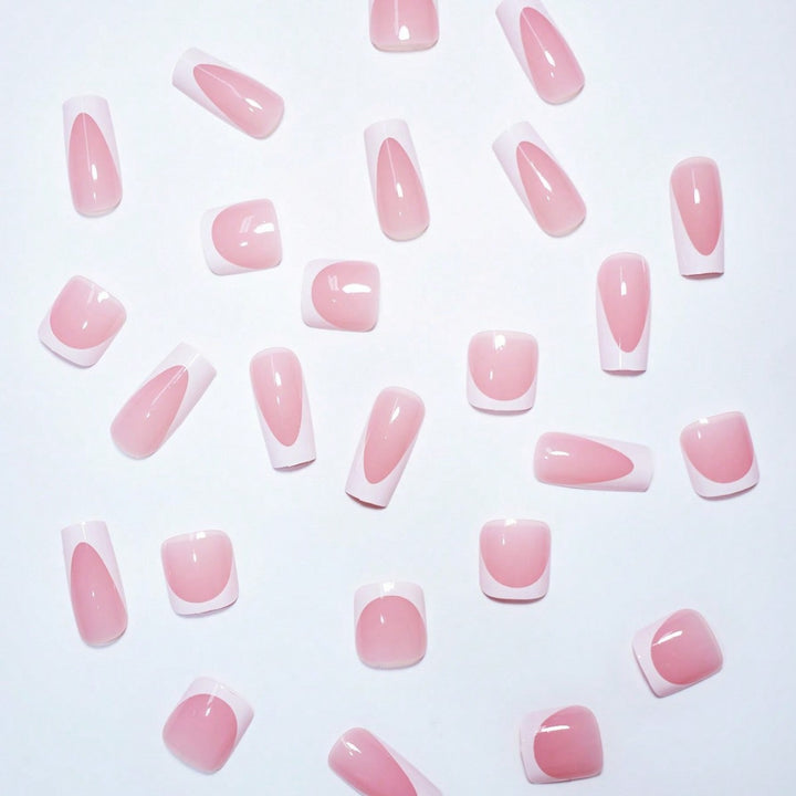 Premium French Tip Press-On Nail Set Kalsten