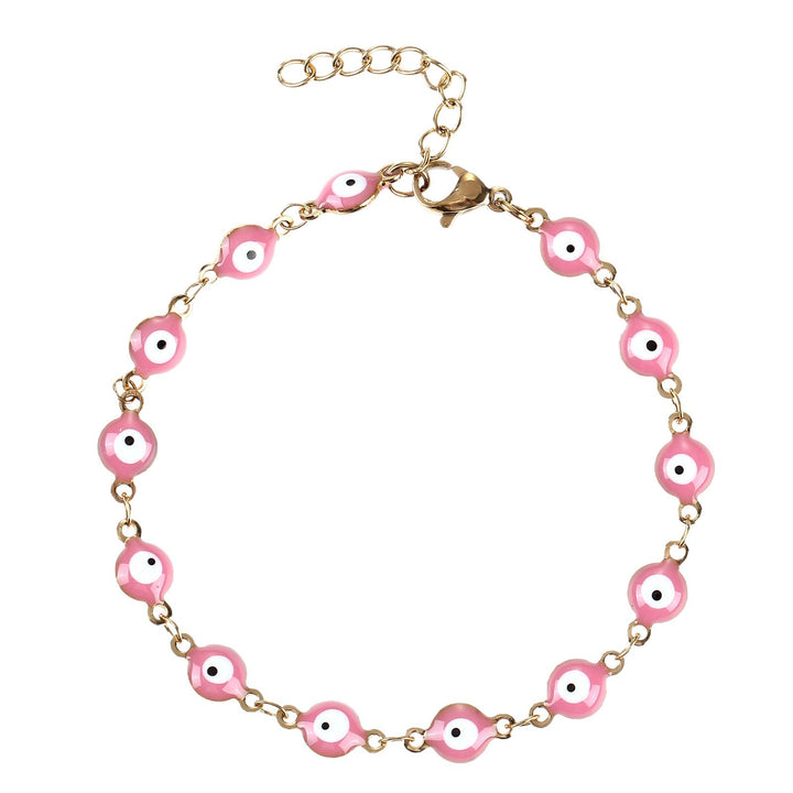Colorful Evil Eye Charm Bracelet Kalsten