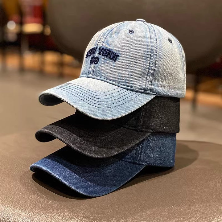 Women's Vintage Denim Baseball Cap Kalsten