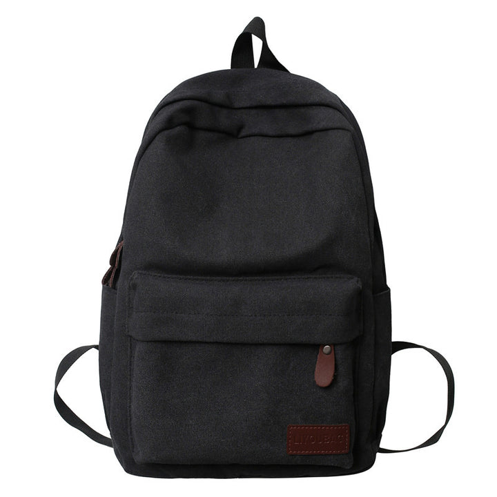 Canvas School Backpack Kalsten