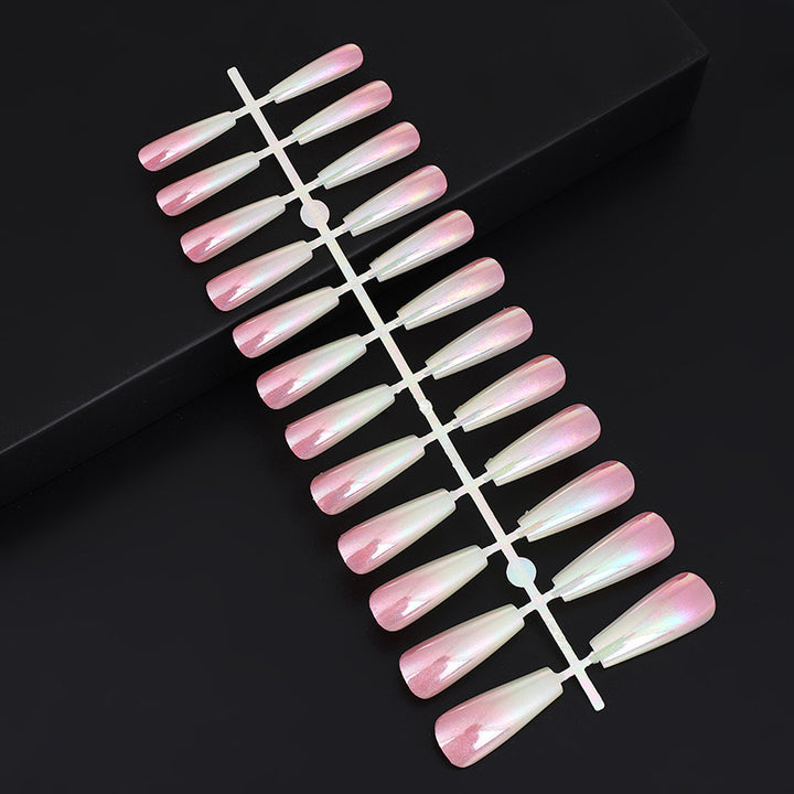 Artificial nails in modern glitter finish Kalsten