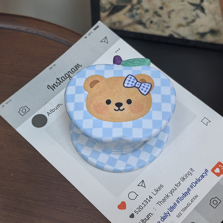 Adorable Bear-Themed Phone Grip Kalsten