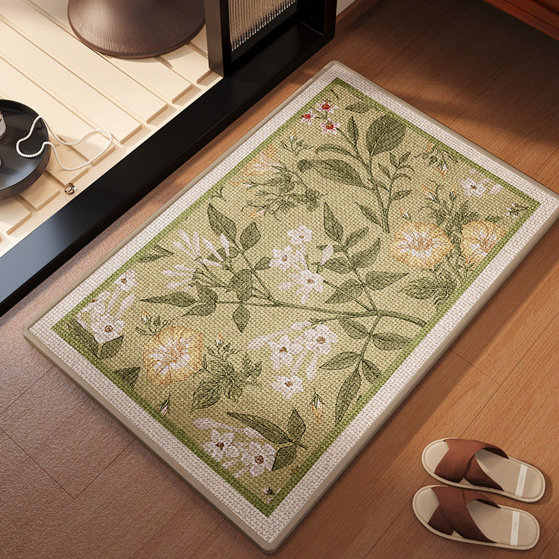 Absorbent Bathroom Floor Mat Kalsten