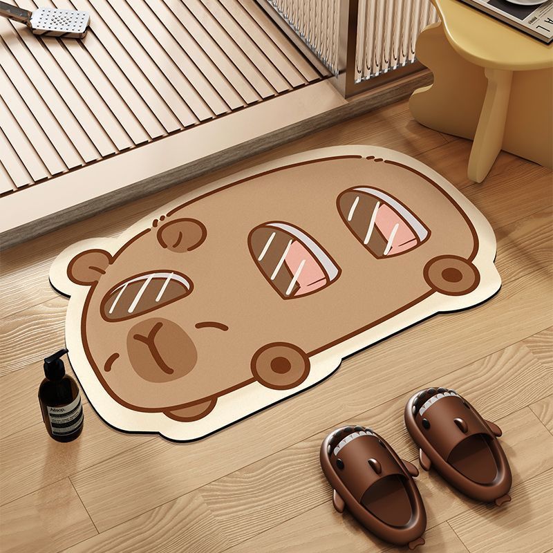 Cartoon-Themed Indoor Bath Mat Kalsten