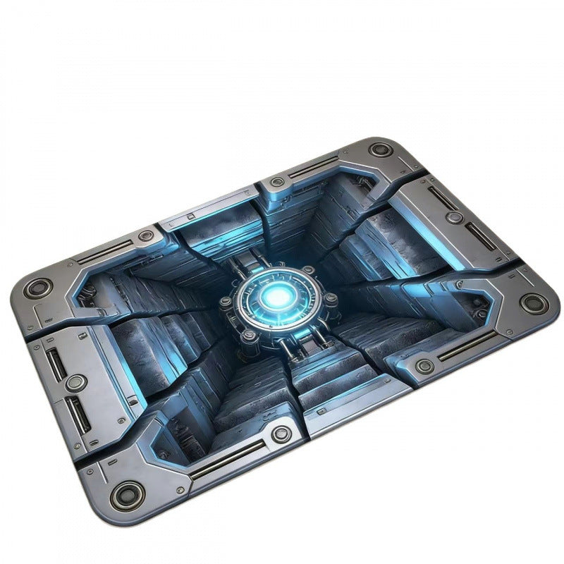 Artistic 3D Illusion Welcome Mat