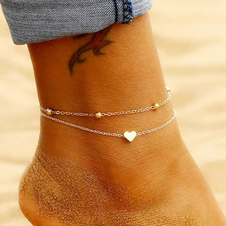 Elegant Double Chain Anklet Kalsten