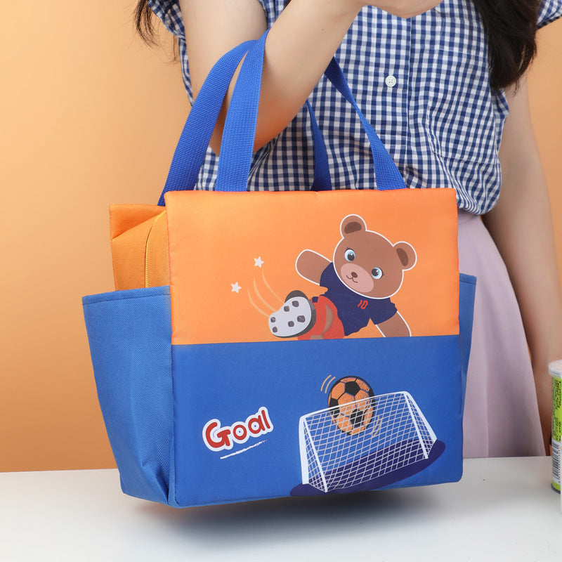 Cat-Themed Insulated Lunch Tote Kalsten