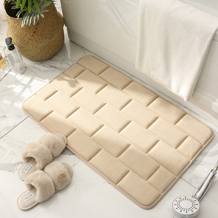 Plush Bath Mat Kalsten