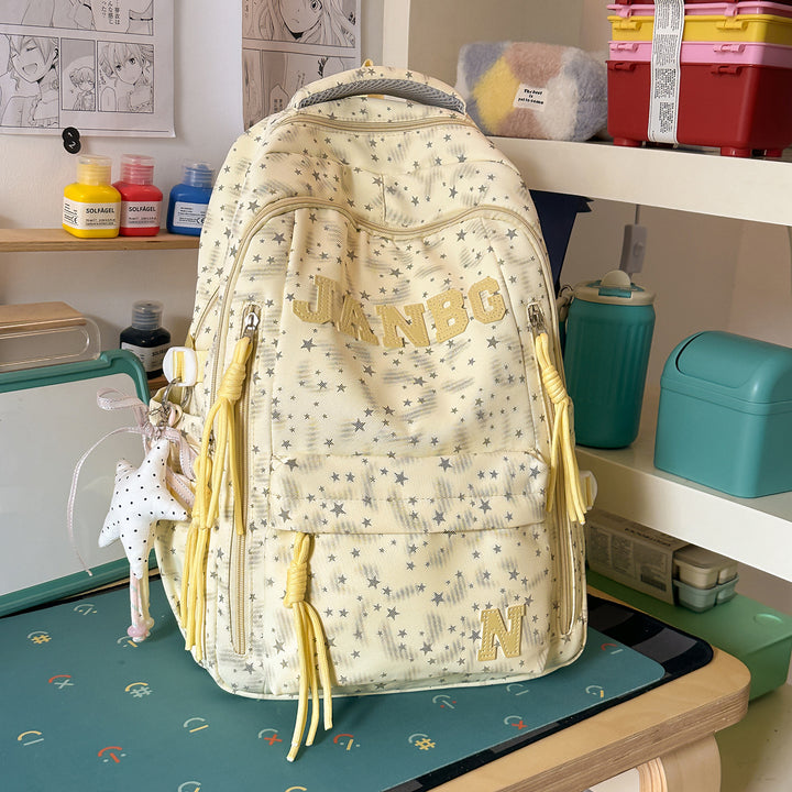 Stylish Star Patterned Backpack Kalsten
