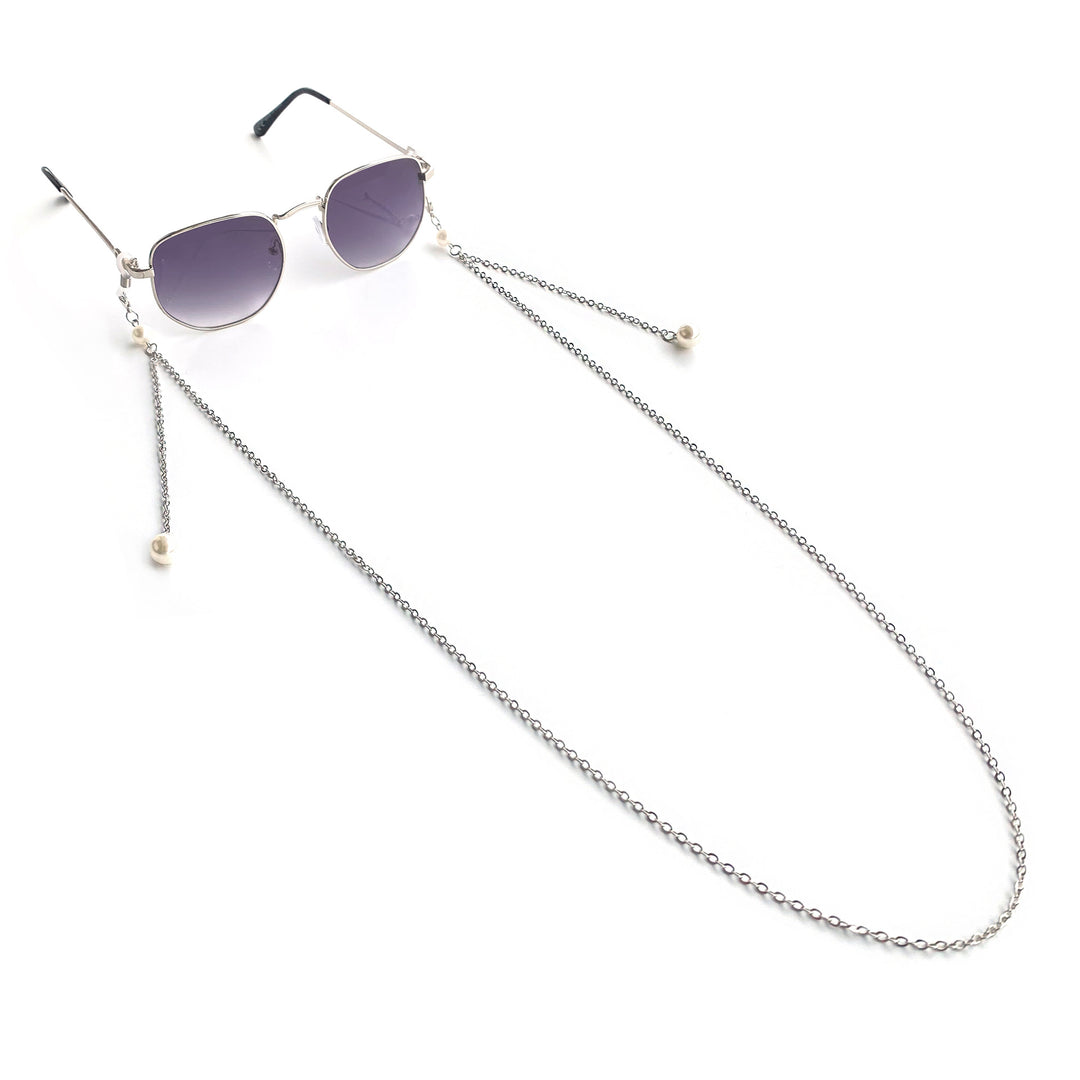 Elegant Pearl-Enhanced Eyewear Chain Kalsten