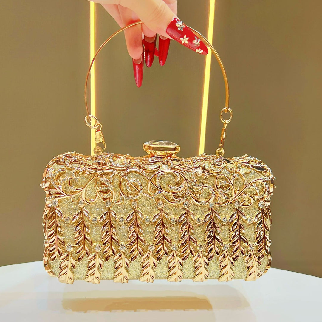 Ornate Vintage Evening Clutch