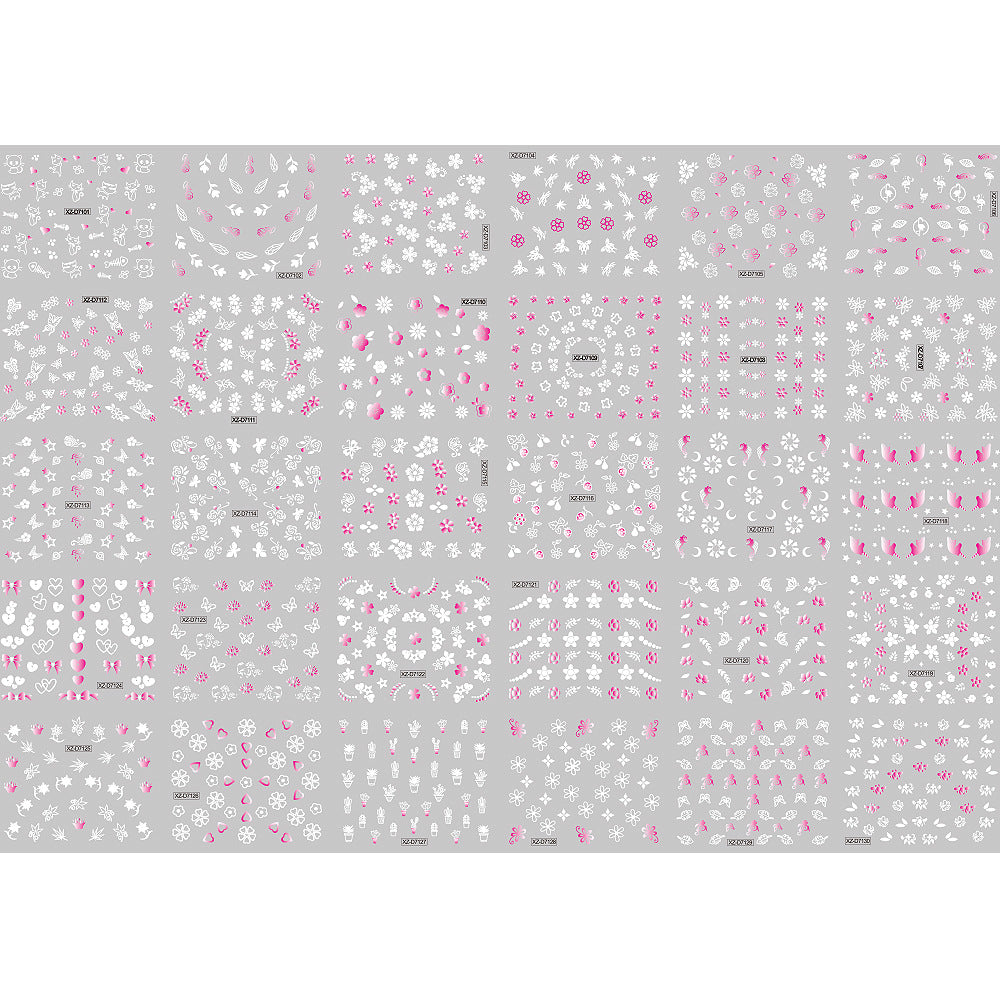 Creative Nail Art Sticker Collection
