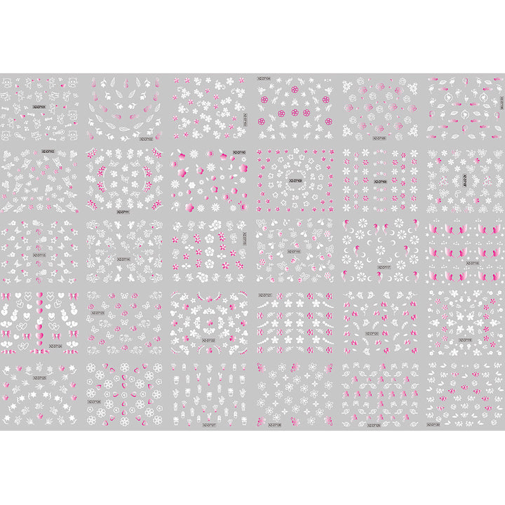 Creative Nail Art Sticker Collection