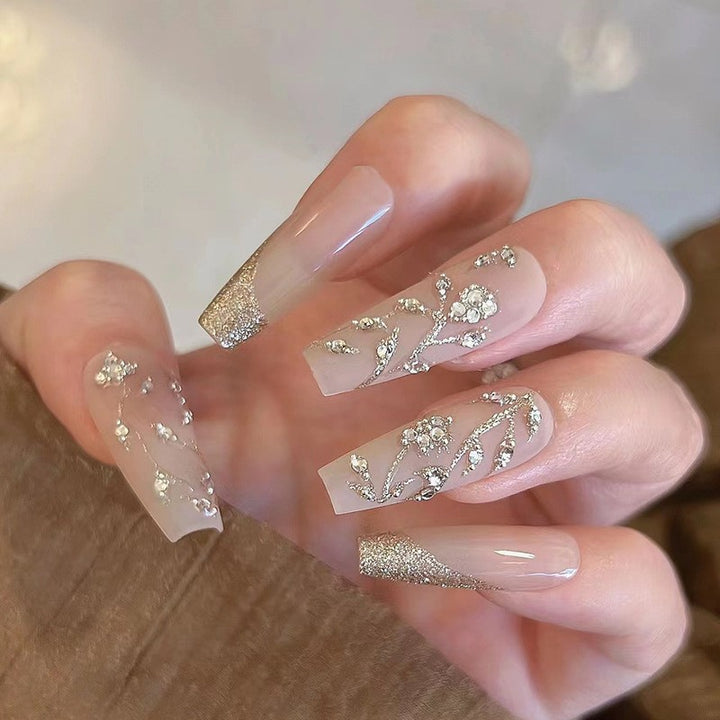 Decorative Floral Press-On Nails  1791803910