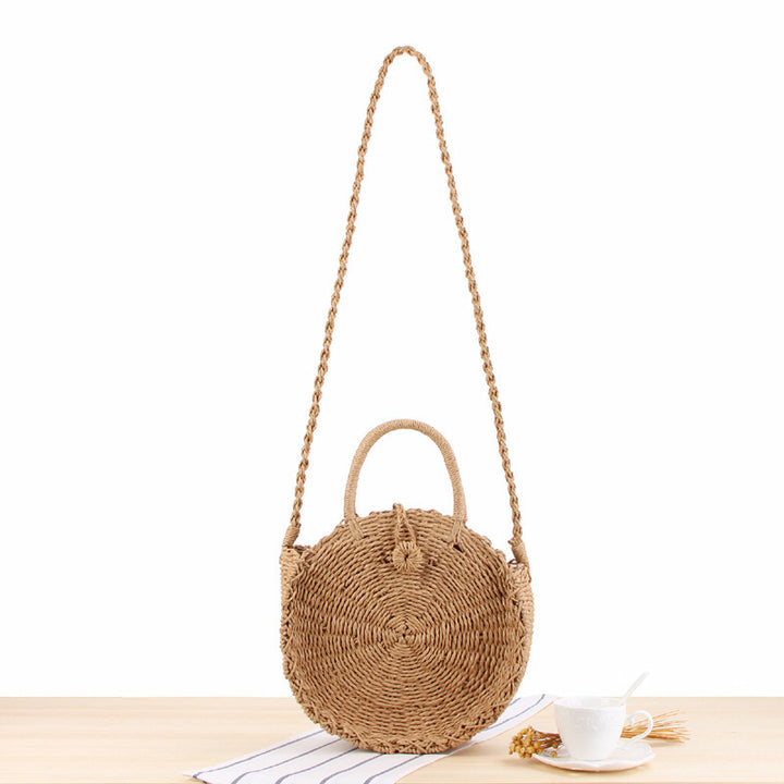 Round Bast Crossbody Bag with Practical Lining Kalsten
