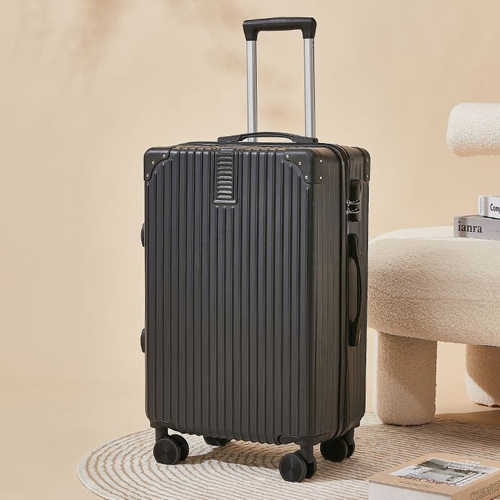 Hard-shell suitcase with double safety lock and flexible interior Kalsten