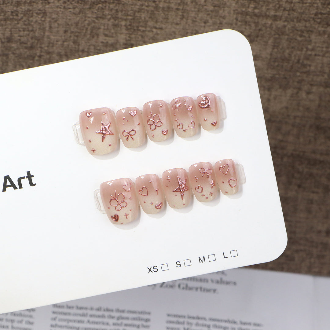 Thematic Press-On Nail Art Set Kalsten