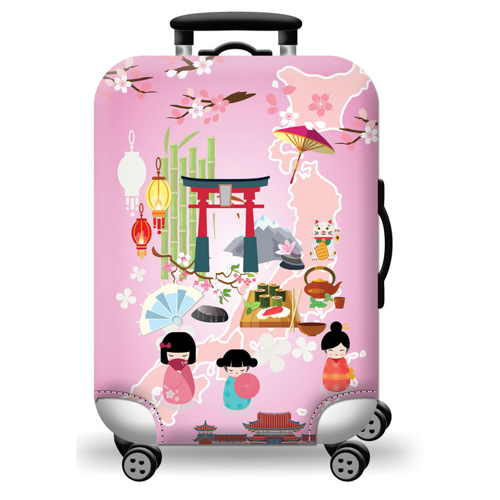 Geometric Travel Hard Shell Suitcase Kalsten