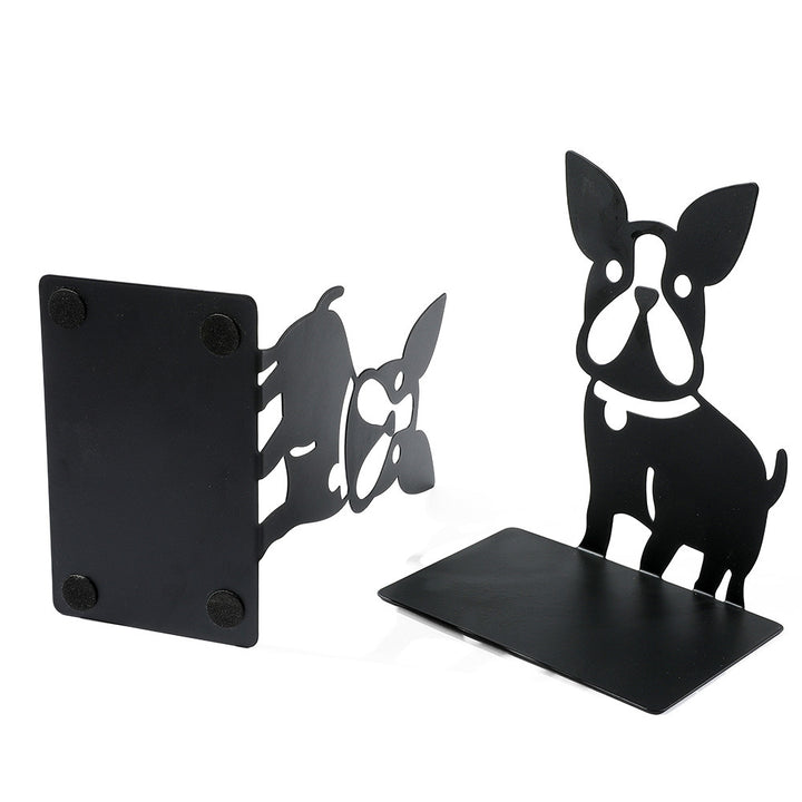 Decorative Dog-Themed Bookends