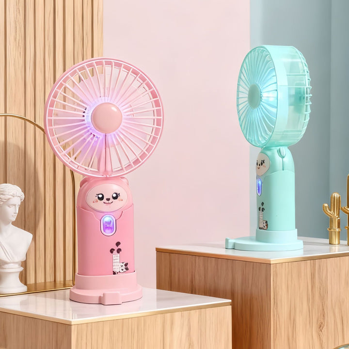 Portable USB Hand Fan with Funny Animal Design Kalsten