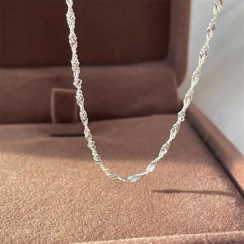 Elegant Twisted Gold Chain Bracelet Kalsten