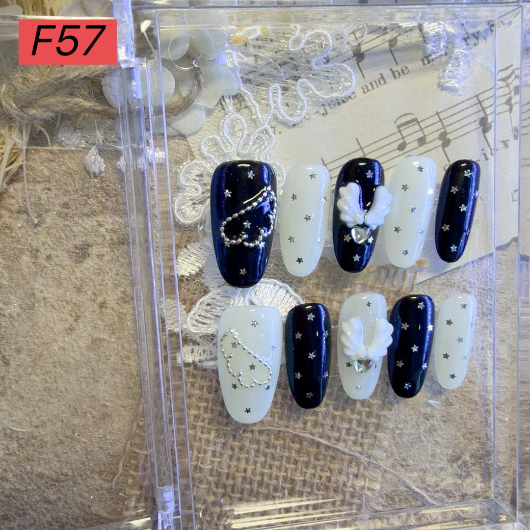 Decorative Press-On Nail Art Set 1790731572