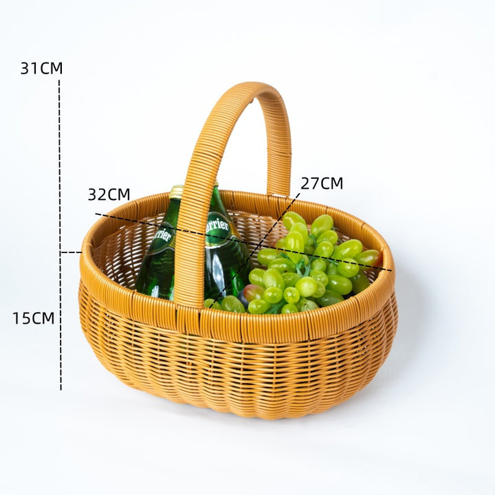 Woven Picnic Storage Basket Kalsten