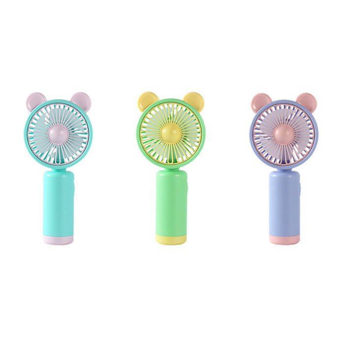 Women's portable hand fan with cute bunny ears design Kalsten