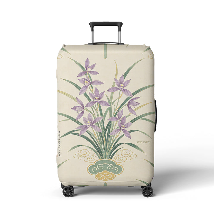 Women Hard Shell Suitcase in Elegant Bamboo Design Kalsten