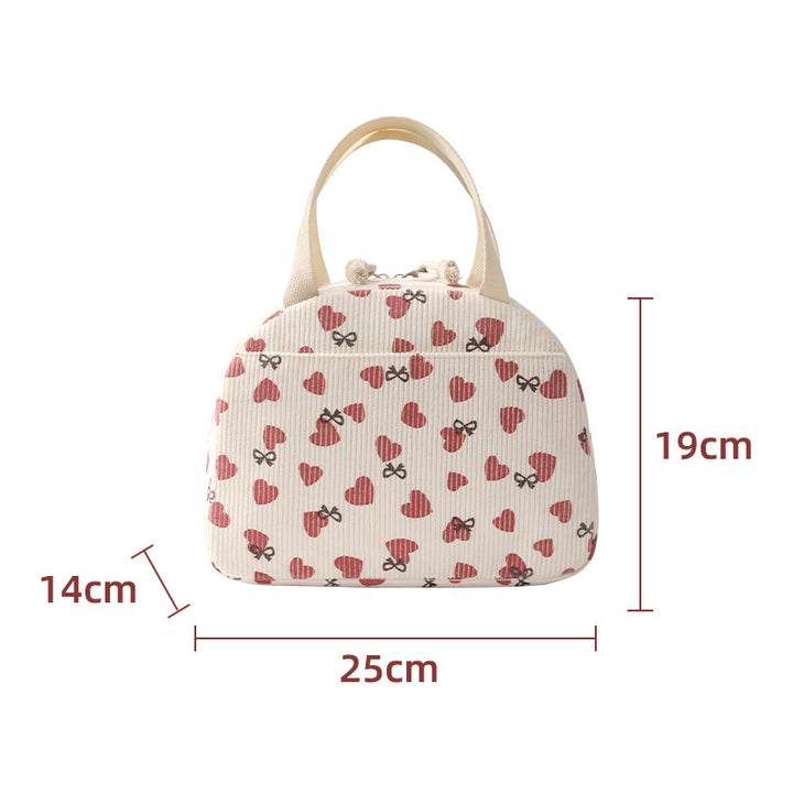 Insulated Lunch Tote with Side Pocket Kalsten