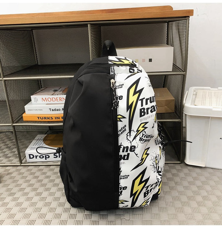 Graphic Print Backpack Kalsten