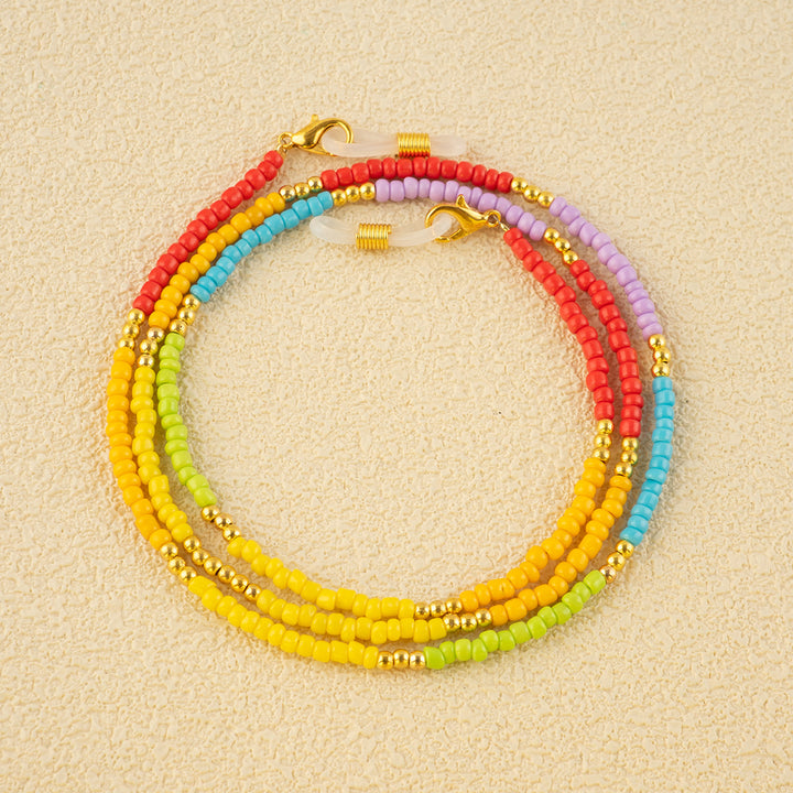 Colorful Beaded Eyewear Retainer Kalsten