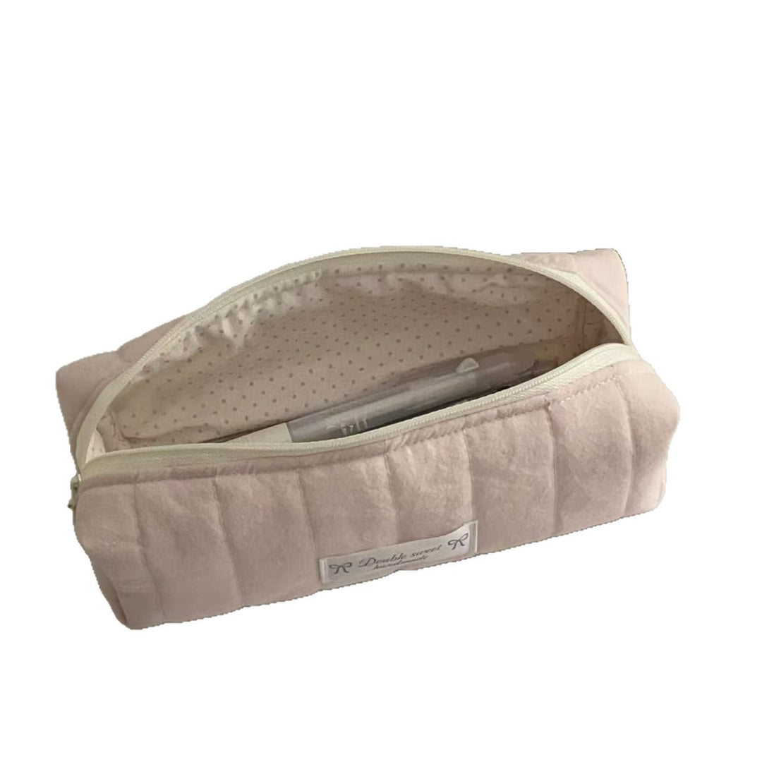 Stylish Quilted Pencil Case