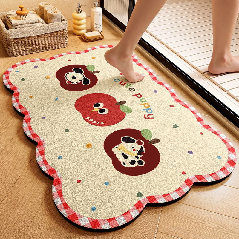 Cute Animal-Themed Memory Foam Bath Mat Kalsten