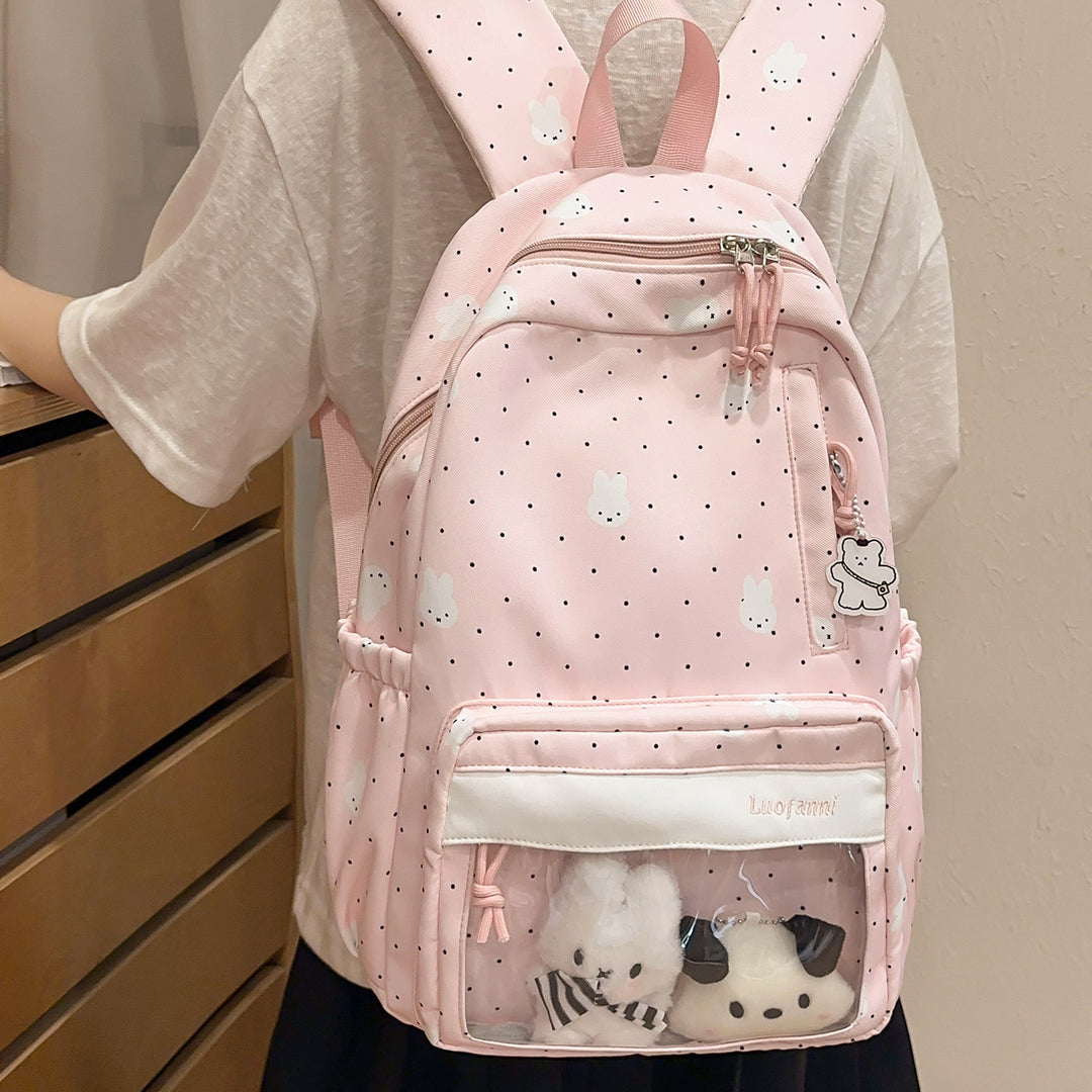 Cute Illustrated Graphic Backpack Kalsten