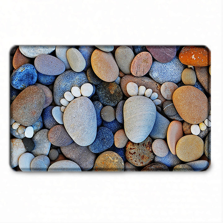 Natural Stone Design Bath Mat