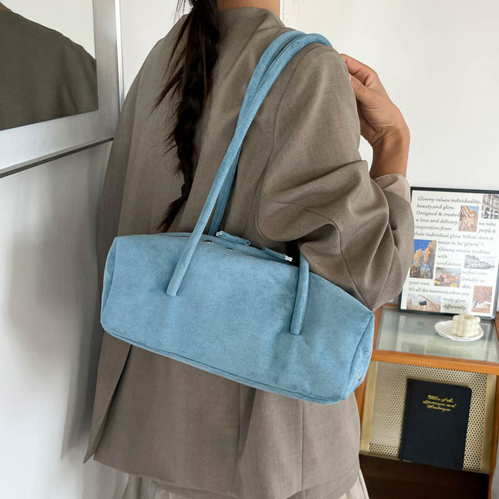 Elegant Suede Handbag