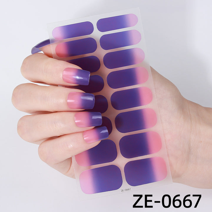 Ombre Gradient Nail Wraps