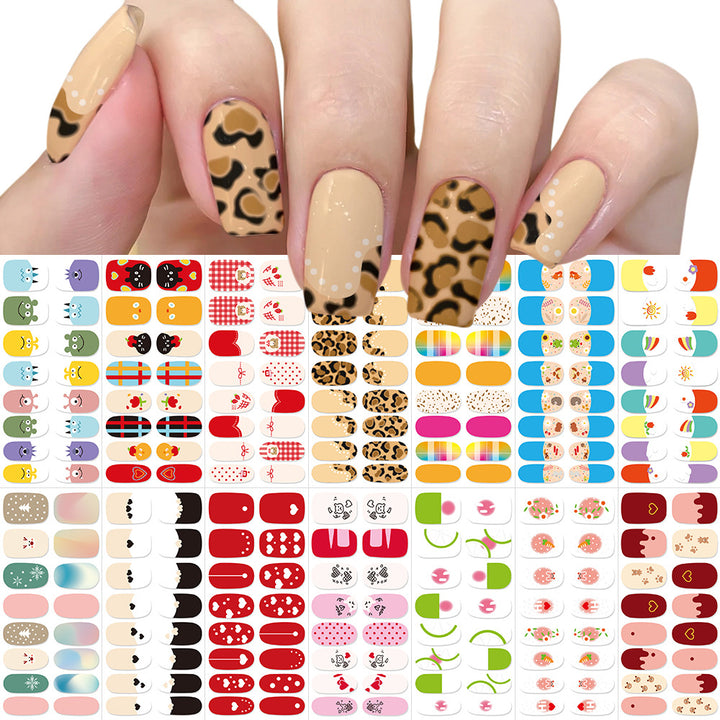 Whimsical Printed Nail Polish Strips