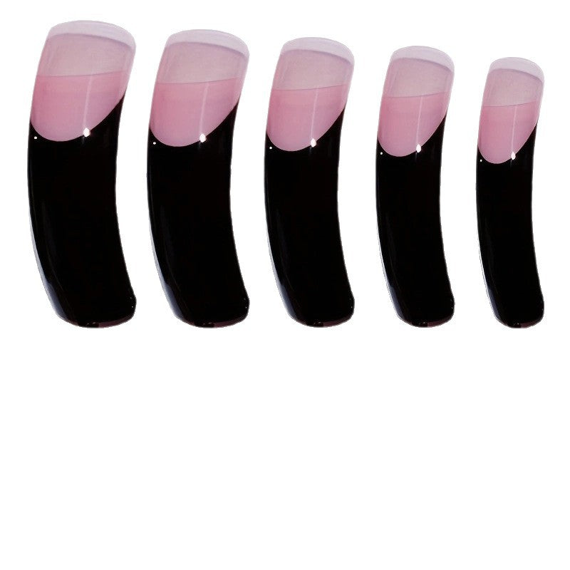 Long Elegant French Tip Nail Extensions Kalsten
