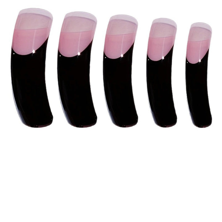 Long Elegant French Tip Nail Extensions Kalsten