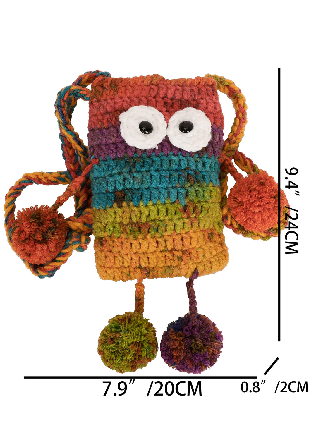 Elephant-Themed Crochet Mini Bag