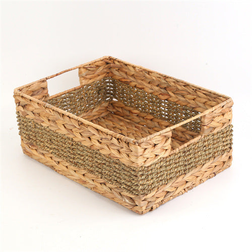 Handcrafted Natural Woven Storage Bin Kalsten