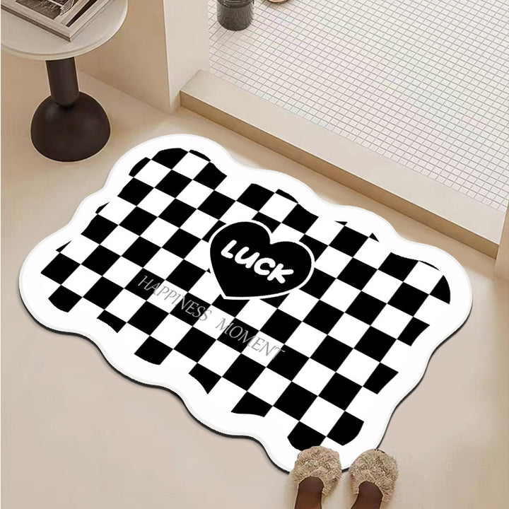 Heart-Shaped Decorative Mat